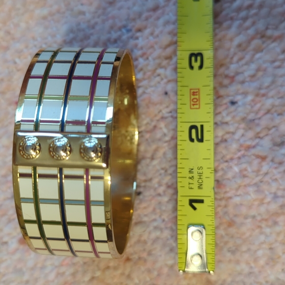 Coach Tattersall cuff bracelet 😍 - Picture 5 of 5